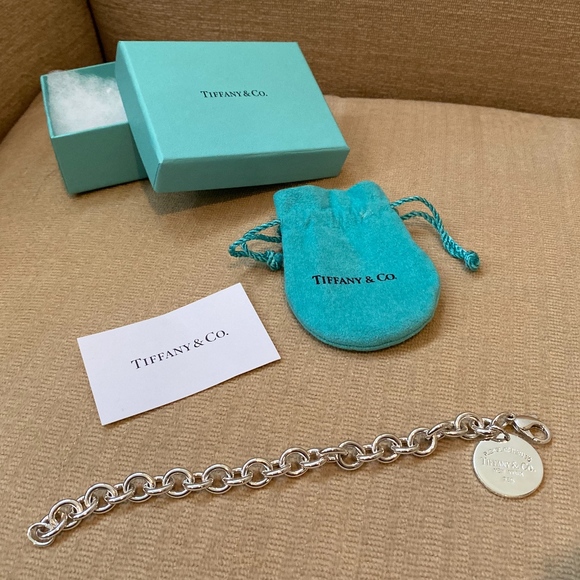 Tiffany & Co. Jewelry - Tiffany & Co. Return to Tiffany Round Tag Bracelet